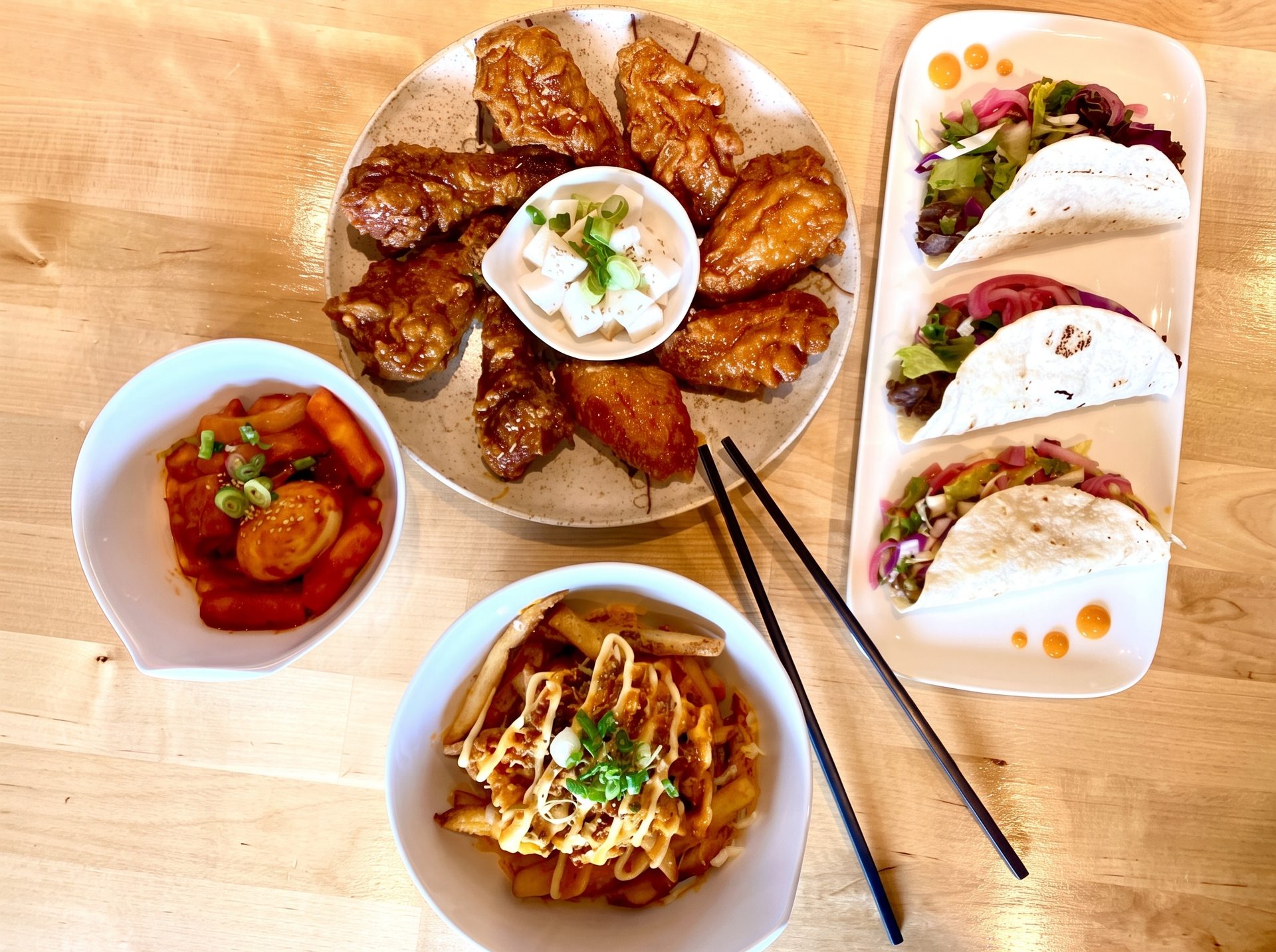 Dine in, take out, or get it delivered