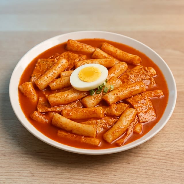 Tteokbokki.